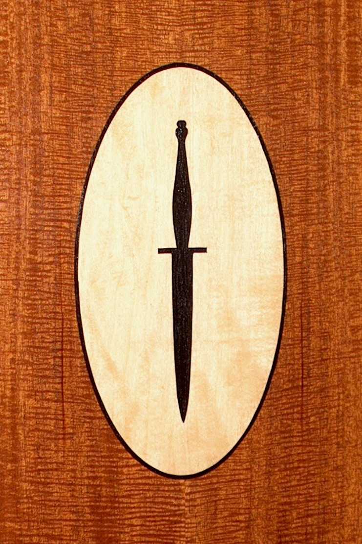 Commando Knife Cabinet Medallion